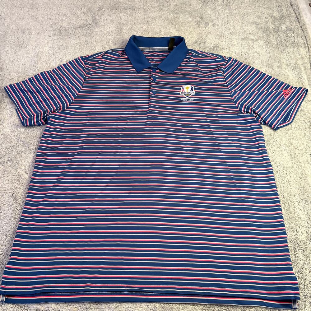 Adidas Mens Whistling‎ Straits Mens XL Ryder Cup 2020 Golf Polo Shirt